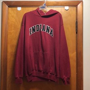 Indiana red hoodie